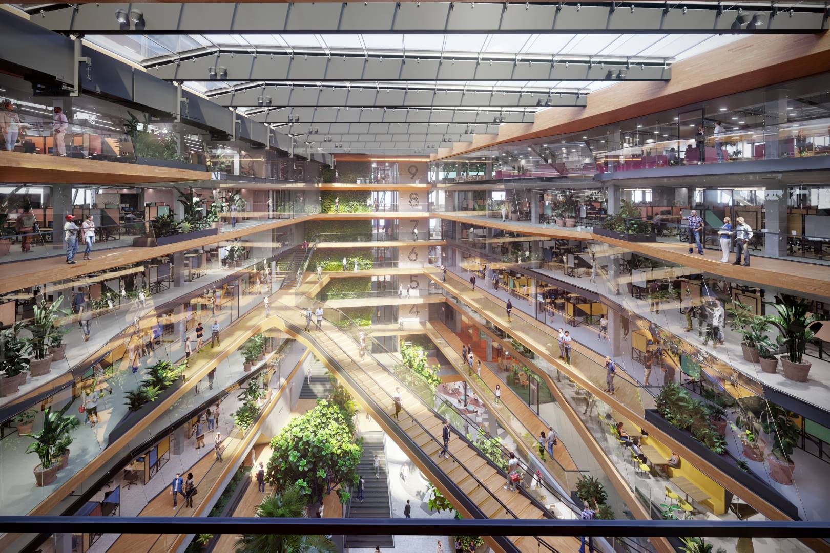 Oosterdokseiland in Amsterdam, BPD