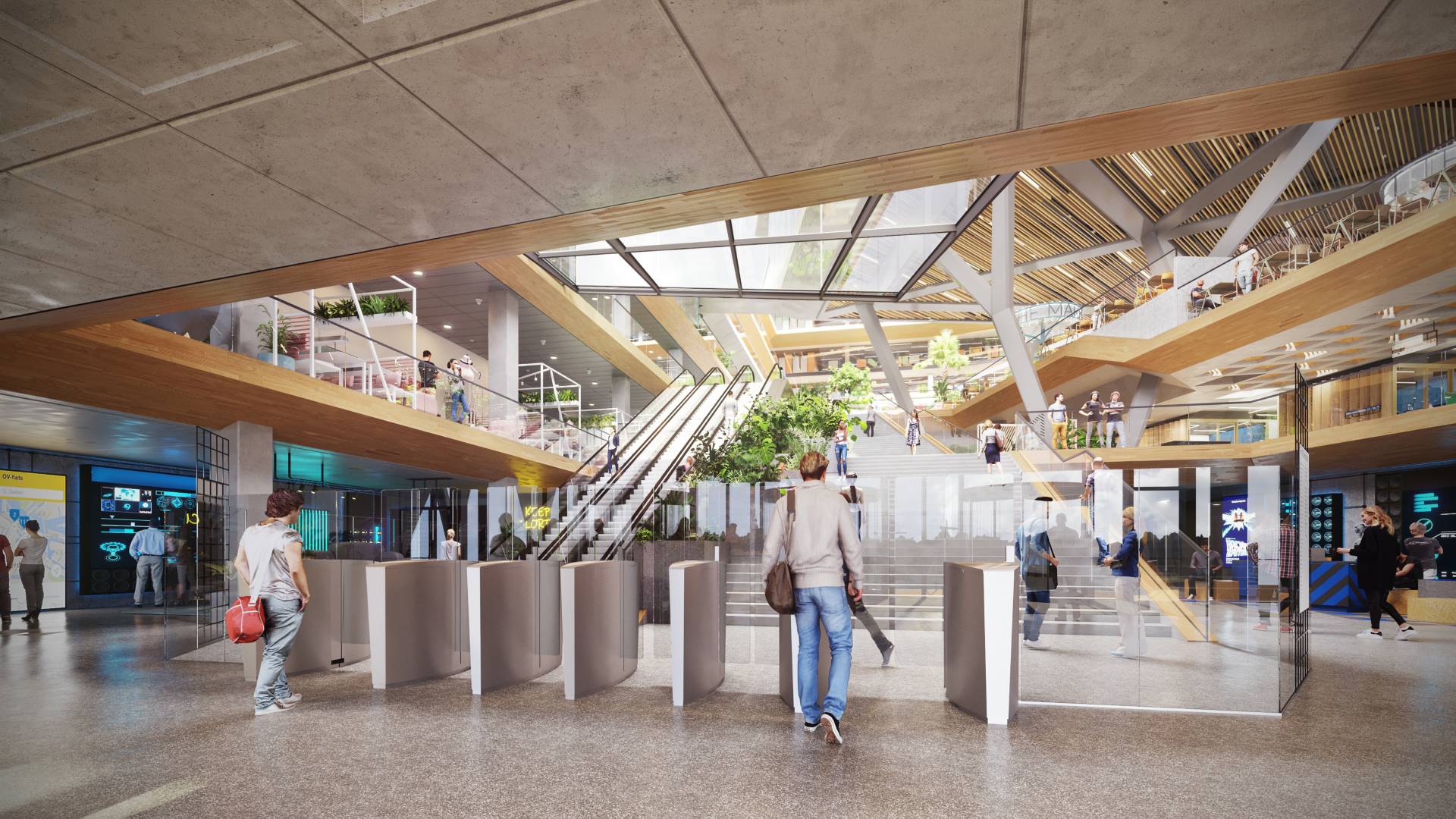 Oosterdokseiland in Amsterdam, BPD