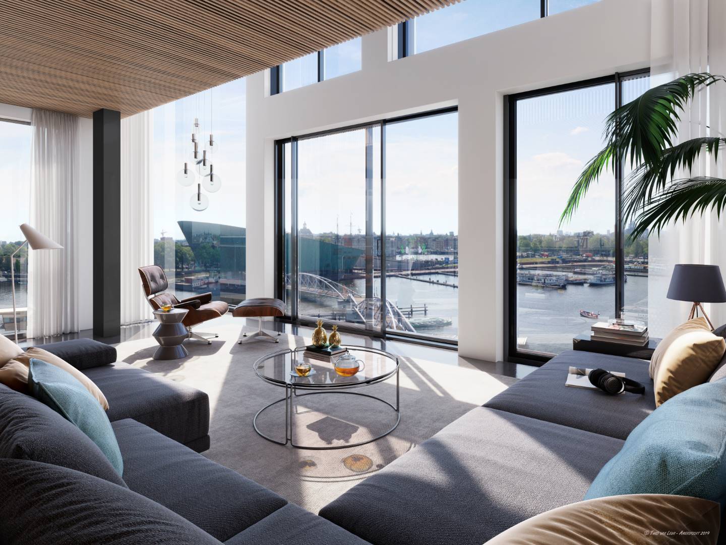 Oosterdokseiland in Amsterdam, BPD