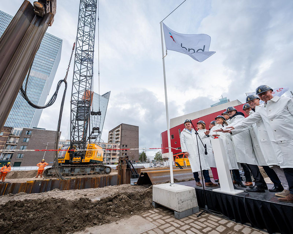 Start Bouw De Sax Rotterdam Bpd Bouwfonds Gebiedsontwikkeling 